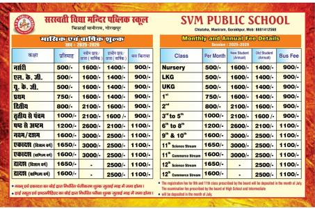 Fee Structure